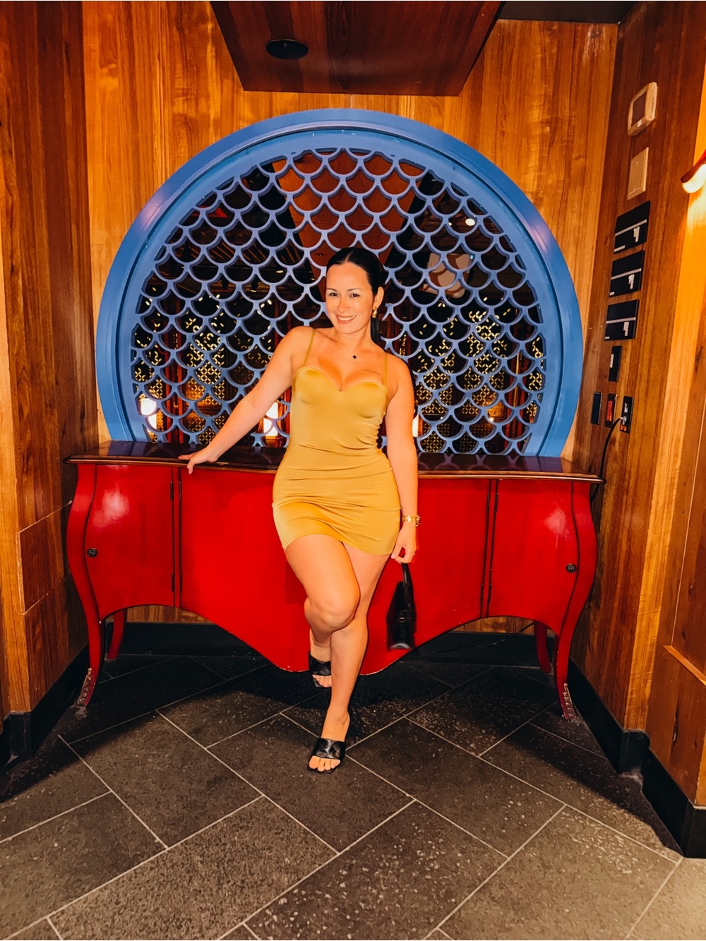 Zara Mustard Yellow Mini Dress
